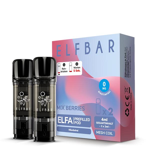 2x Elfbar ELFA Pod - Mix Berries