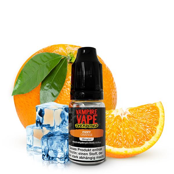 VAMPIRE VAPE OVERDOSED Fizzy Orange Nikotinsalz Liquid 10 ml