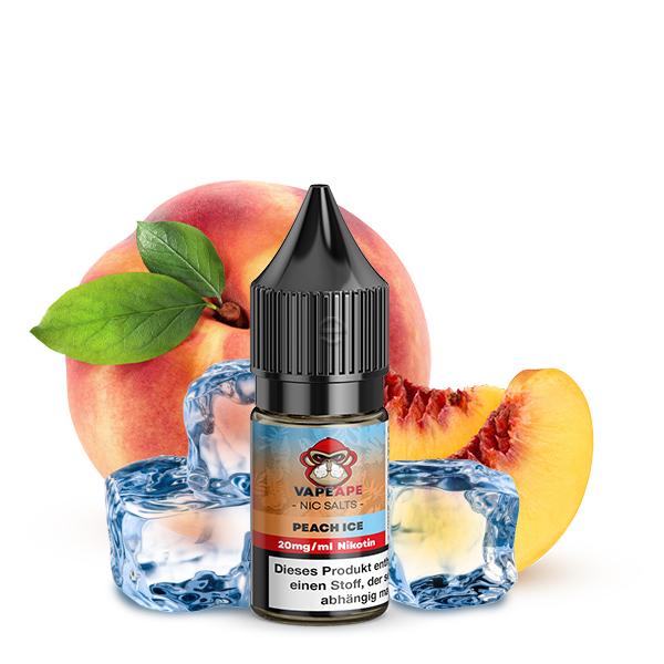 VAPEAPE Peach Ice Nikotinsalz Liquid 10 ml