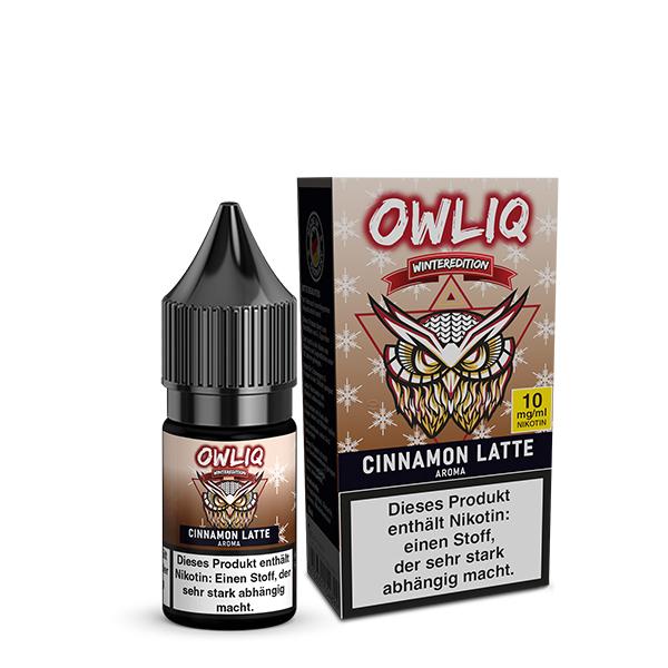 OWLIQ Winteredition Cinnamon Latte Nikotinsalz Liquid 10 ml