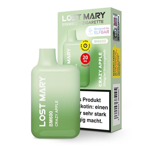 Lost Mary BM600 CP Einweg E-Zigarette - Crazy Apple