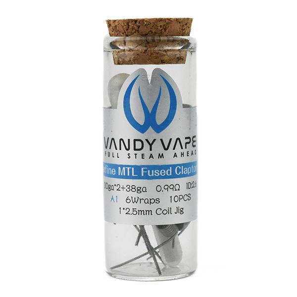 Vandy Vape Prebuilt A1 Superfine MTL Fused Clapton Coil 0.99 Ohm - P8