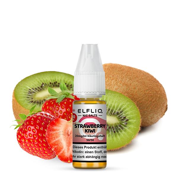 ELFBAR ELFLIQ Strawberry Kiwi Nikotinsalz Liquid 10 ml