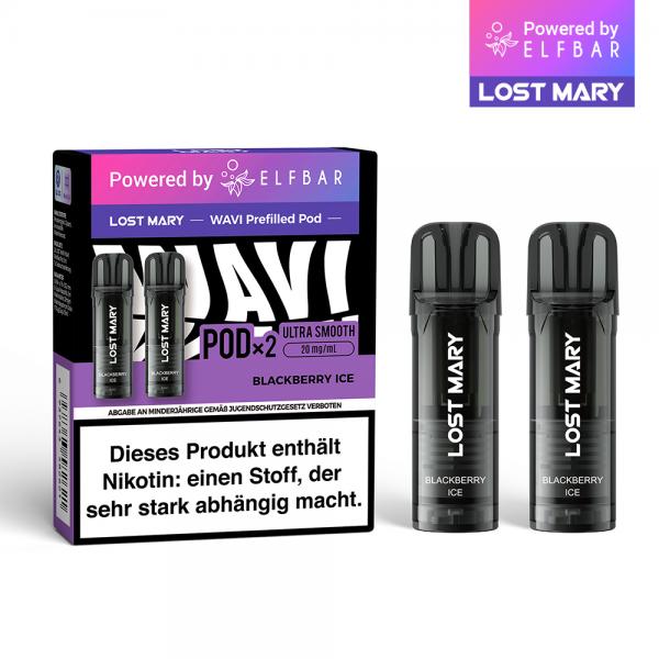 2x Lost Mary Wavi Pod - Blackberry Ice