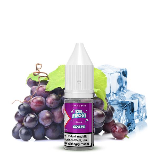 DR. FROST Ice Cold Grape Nikotinsalz Liquid 10 ml