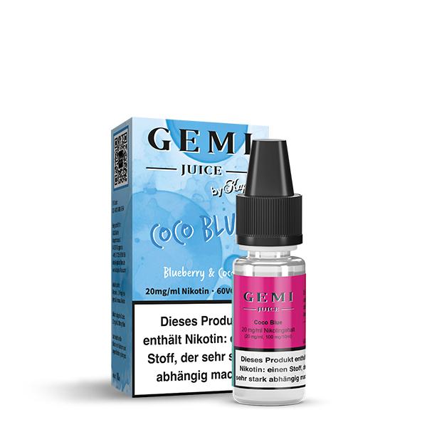 GEMI JUICE by Kapka's Flava Coco Blue Nikotinsalz Liquid 10ml