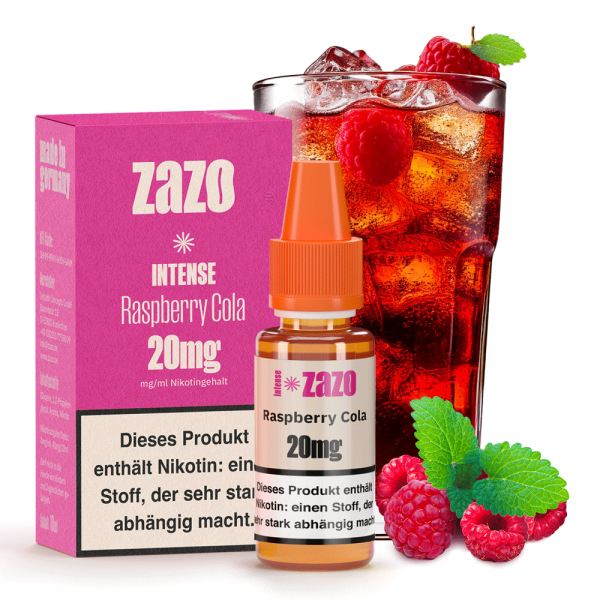 ZAZO INTENSE Raspberry Cola Nikotinsalz Liquid