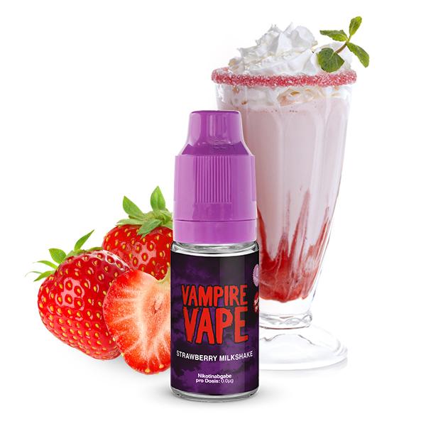 VAMPIRE VAPE Strawberry Milkshake Liquid 10ml