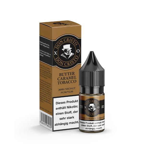 DON CRISTO XO Butter Caramel Tobacco Nikotinsalz Liquid 10 ml