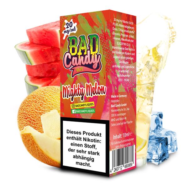 BAD CANDY Mighty Melon Nikotinsalz Liquid 10 ml