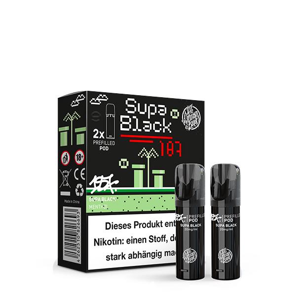 2x 187 Strassenbande 187 POD Prefilled Pod - Supa Black