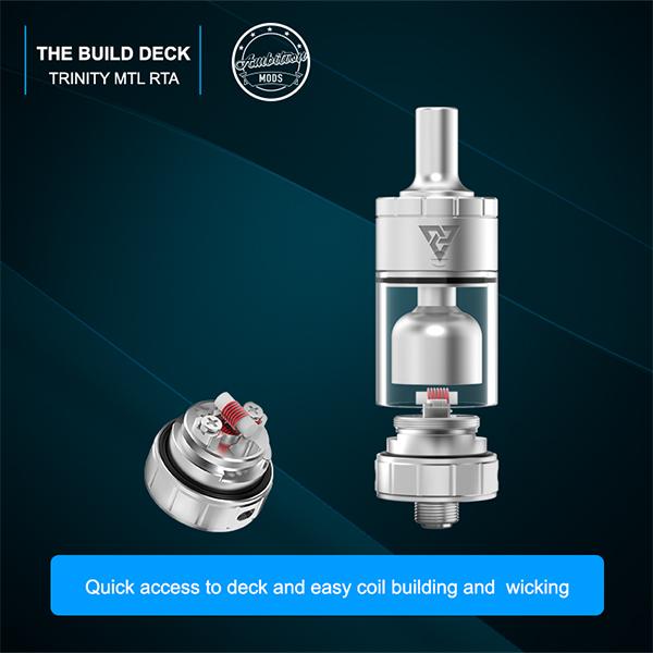 Ambition Mods Trinity MTL RTA Selbstwickler Tank