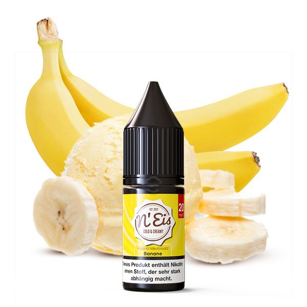 N'EIS Banane Nikotinsalz Liquid 10ml