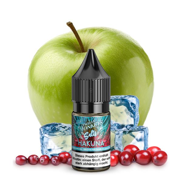 TWELVE MONKEYS Hakuna Iced Nikotinsalz Liquid 10 ml