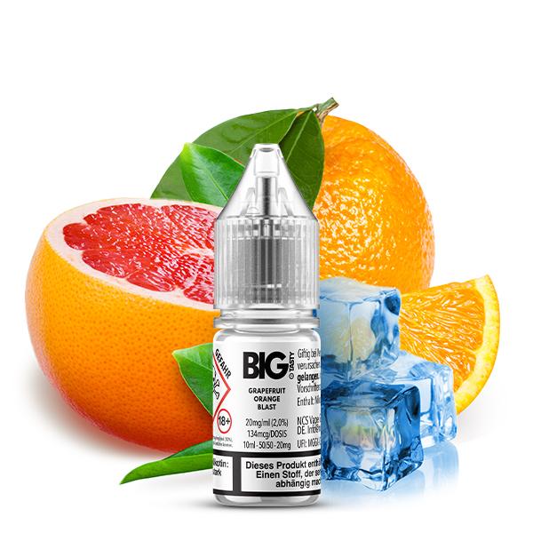 BIG TASTY Grapefruit Orange Blast Nikotinsalz Liquid 10 ml