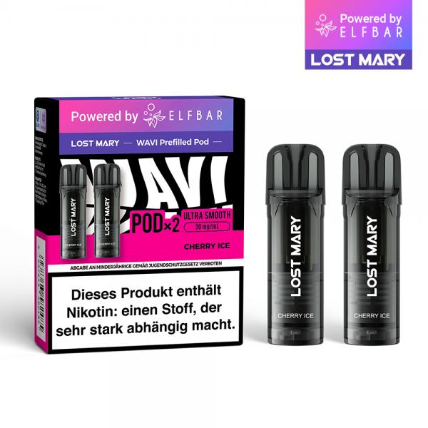 2x Lost Mary Wavi Pod - Cherry Ice