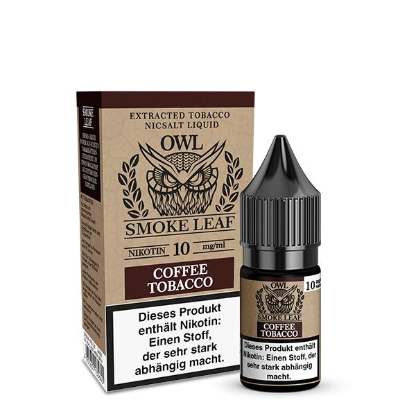 OWL SMOKE LEAF Coffee Tobacco Nikotinsalz Liquid 10 ml