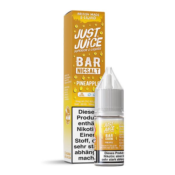JUST JUICE BAR RANGE Pineapple Nikotinsalz Liquid 10 ml