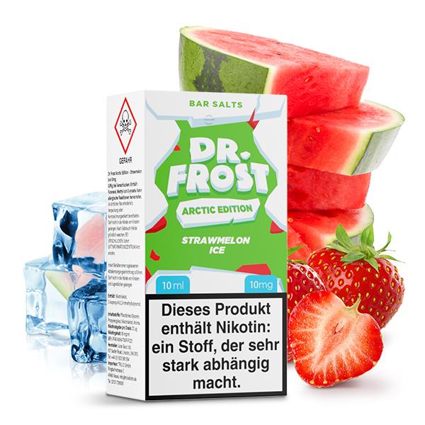 DR. FROST Arctic Edition Strawmelon Ice Nikotinsalz Liquid 10 ml