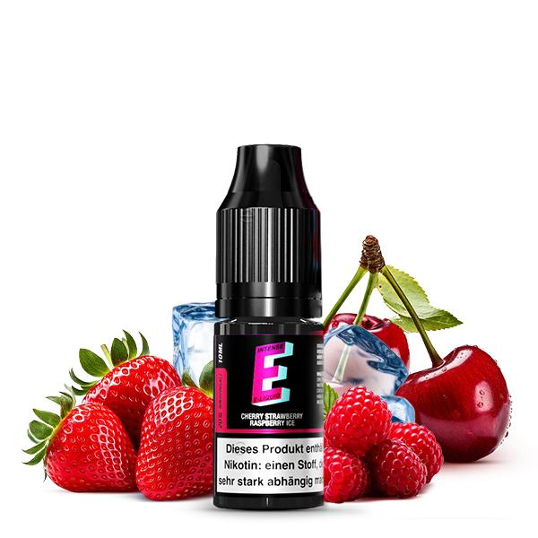 E-INTENSE Cherry Strawberry Raspberry Ice Nikotinsalz Liquid 10 ml