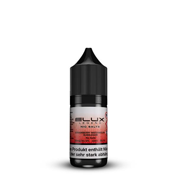 ELUX Strawberry Watermelon Bubblegum Nikotinsalz Liquid 10 ml