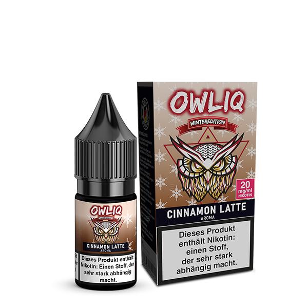 OWLIQ Winteredition Cinnamon Latte Nikotinsalz Liquid 10 ml