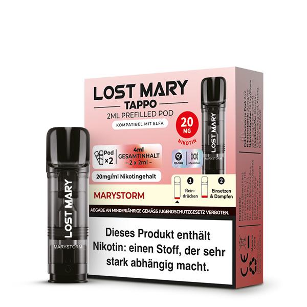 2x Lost Mary TAPPO Prefilled Pod - Marystorm