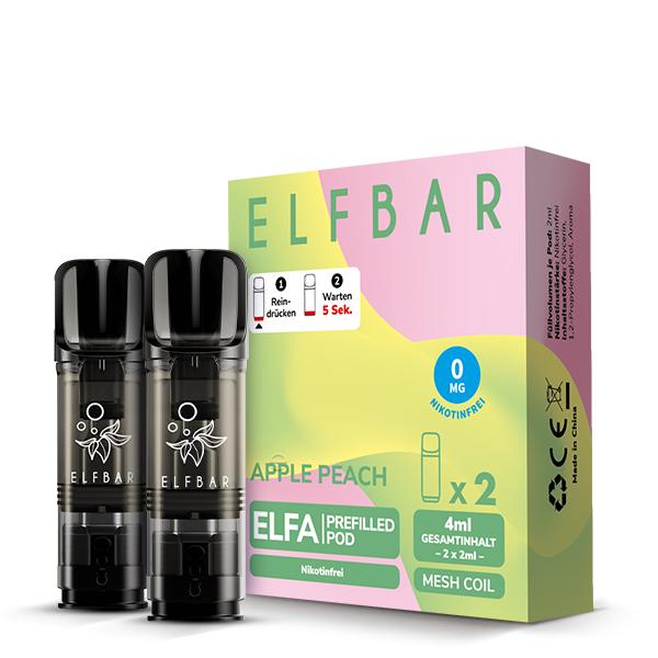 2x Elfbar ELFA Pod - Apple Peach