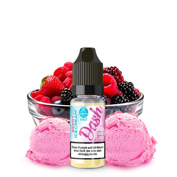 DASH LIQUIDS OVERLOAD Berry Ice Cream Nikotinsalz Liquid 10ml