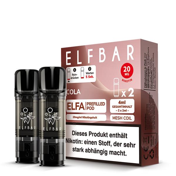 2x Elfbar ELFA Pod - Cola