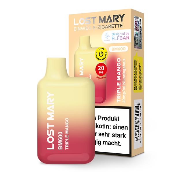 Lost Mary BM600 CP Einweg E-Zigarette - Triple Mango