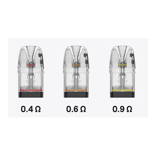 3x Uwell Caliburn G4 GPP V2 Pod Tank Verdampfer - 3 ml
