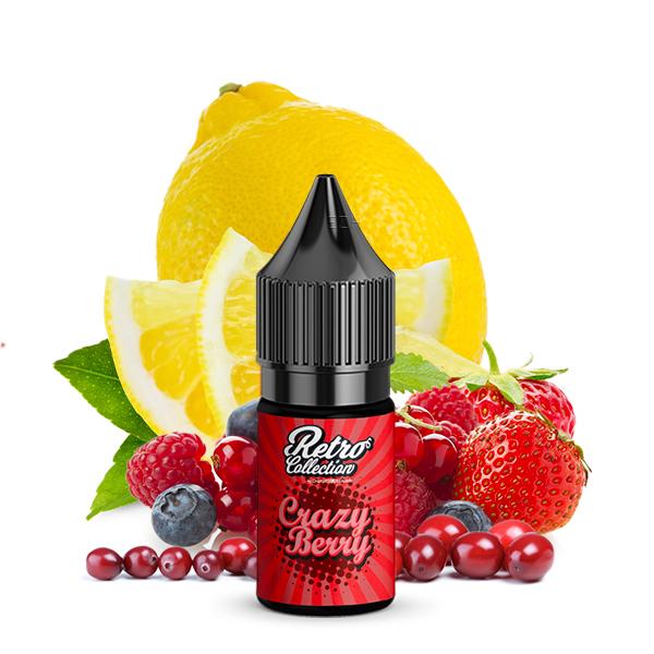 DAMPFSTAR Retro Crazy Berry Nikotinsalz Liquid 10 ml