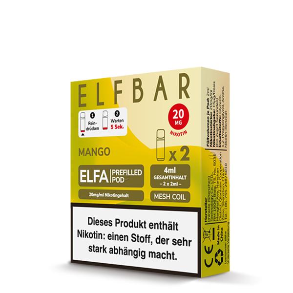 2x Elfbar ELFA Pod - Mango
