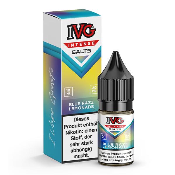 IVG INTENSE Blue Razz Lemonade Nikotinsalz Liquid 10 ml