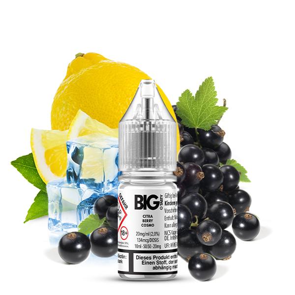 BIG TASTY Citra Berry Cosmo Nikotinsalz Liquid 10 ml