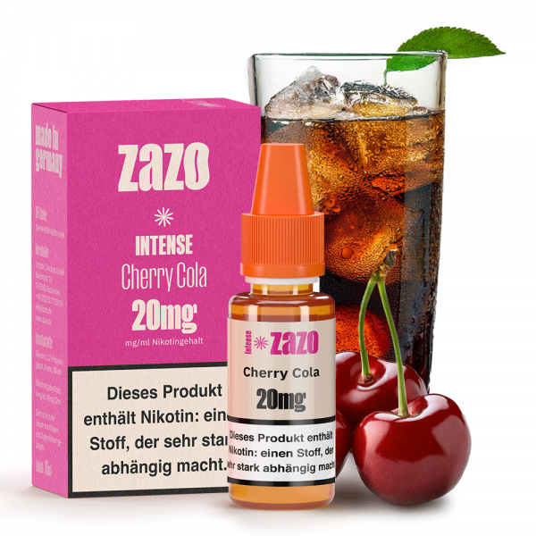 ZAZO INTENSE Cherry Cola Nikotinsalz Liquid