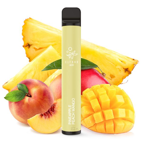 Elfbar 600 Einweg E-Zigarette ST - Pineapple Peach Mango