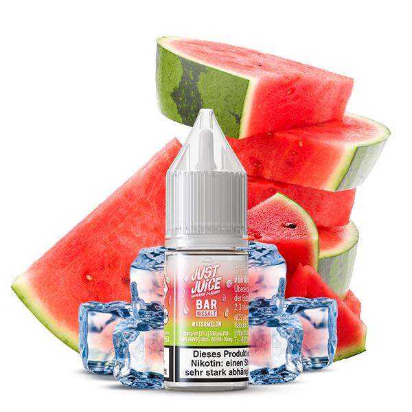JUST JUICE BAR RANGE Watermelon Nikotinsalz Liquid 10 ml