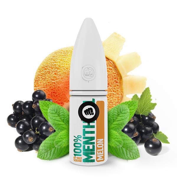 RIOT SQUAD 100% Menthol Melon Hybrid Nikotinsalz Liquid 10 ml