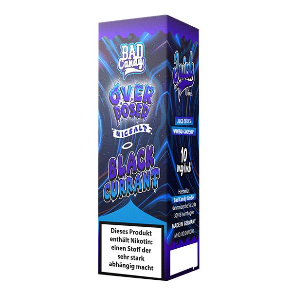 BAD CANDY JUICD SERIES Blackcurrant Nikotinsalz Liquid 10 ml