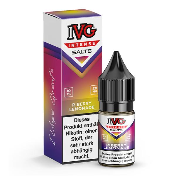 IVG INTENSE Riberry Lemonade Nikotinsalz Liquid 10 ml