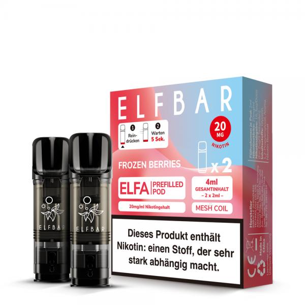 2x Elfbar ELFA Pod - Frozen Berries