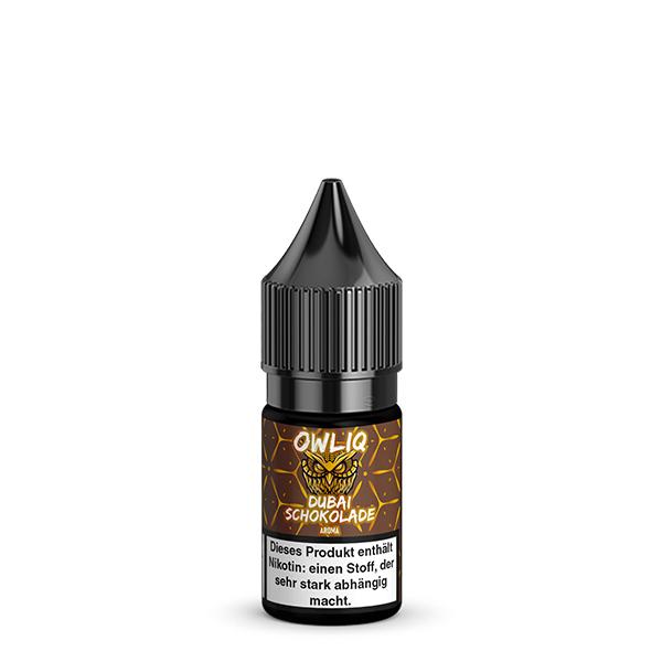 OWLIQ Dubai Schokolade Nikotinsalz Liquid 10 ml