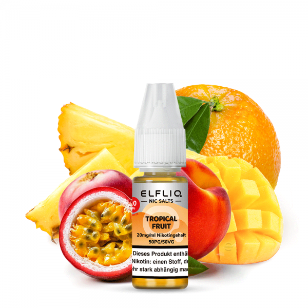 ELFBAR ELFLIQ Tropical Fruit Nikotinsalz Liquid 10 ml