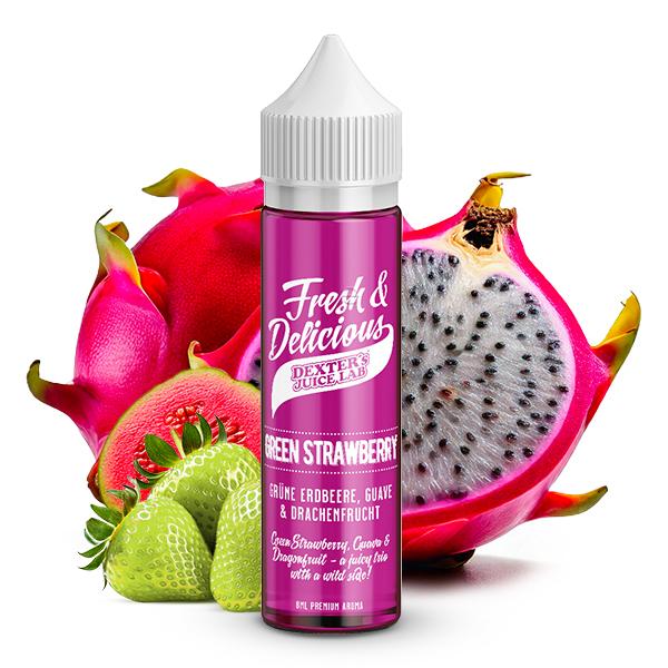 DEXTER'S JUICE LAB FRESH &amp; DELICIOUS Green Strawberry Aroma 8ml