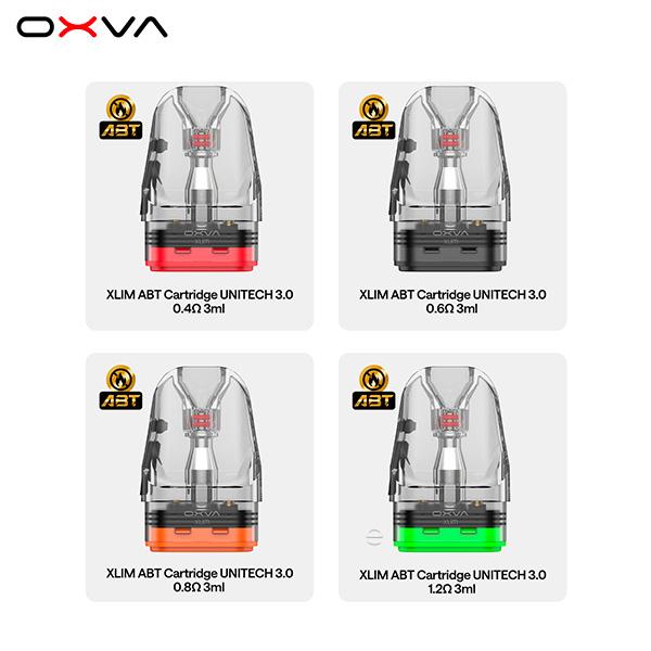 3x OXVA Xlim ABT Pod Tank Verdampfer - Unitech 3.0