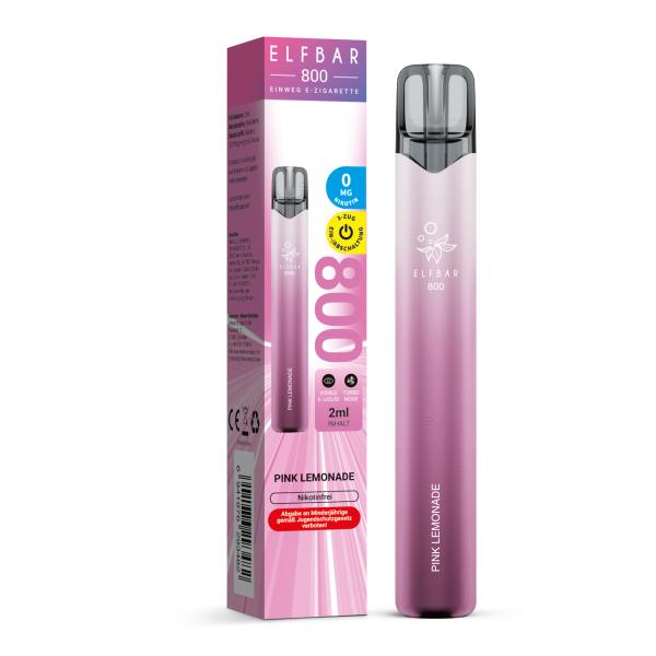 Elfbar 800 Einweg E-Zigarette - Pink Lemonade