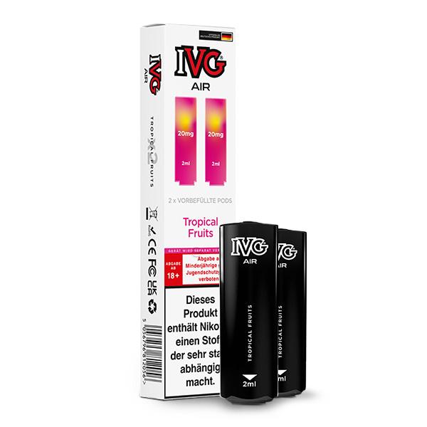 2x IVG Air Prefilled Pod - Tropical Fruits