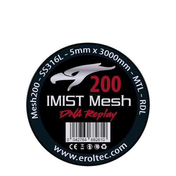 IMIST 3 Meter SS316L V4A Premium Mesh Wire 200 Wickeldraht - 5 mm